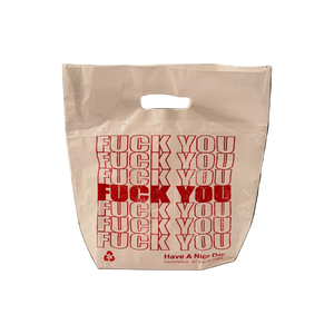 F.U. [TRASH BAG TOTE]