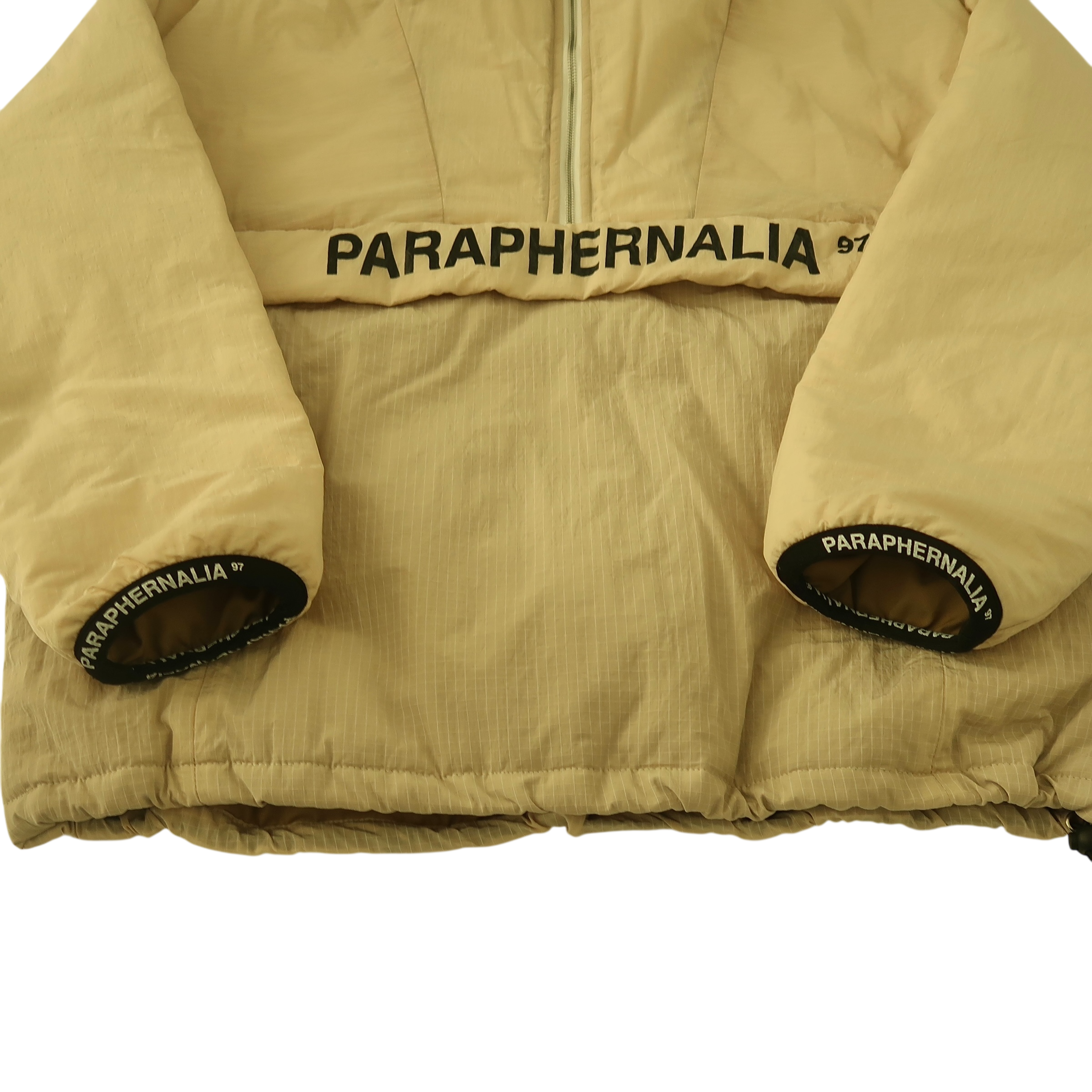 HALF-ZIP ANORAK [IVORY]