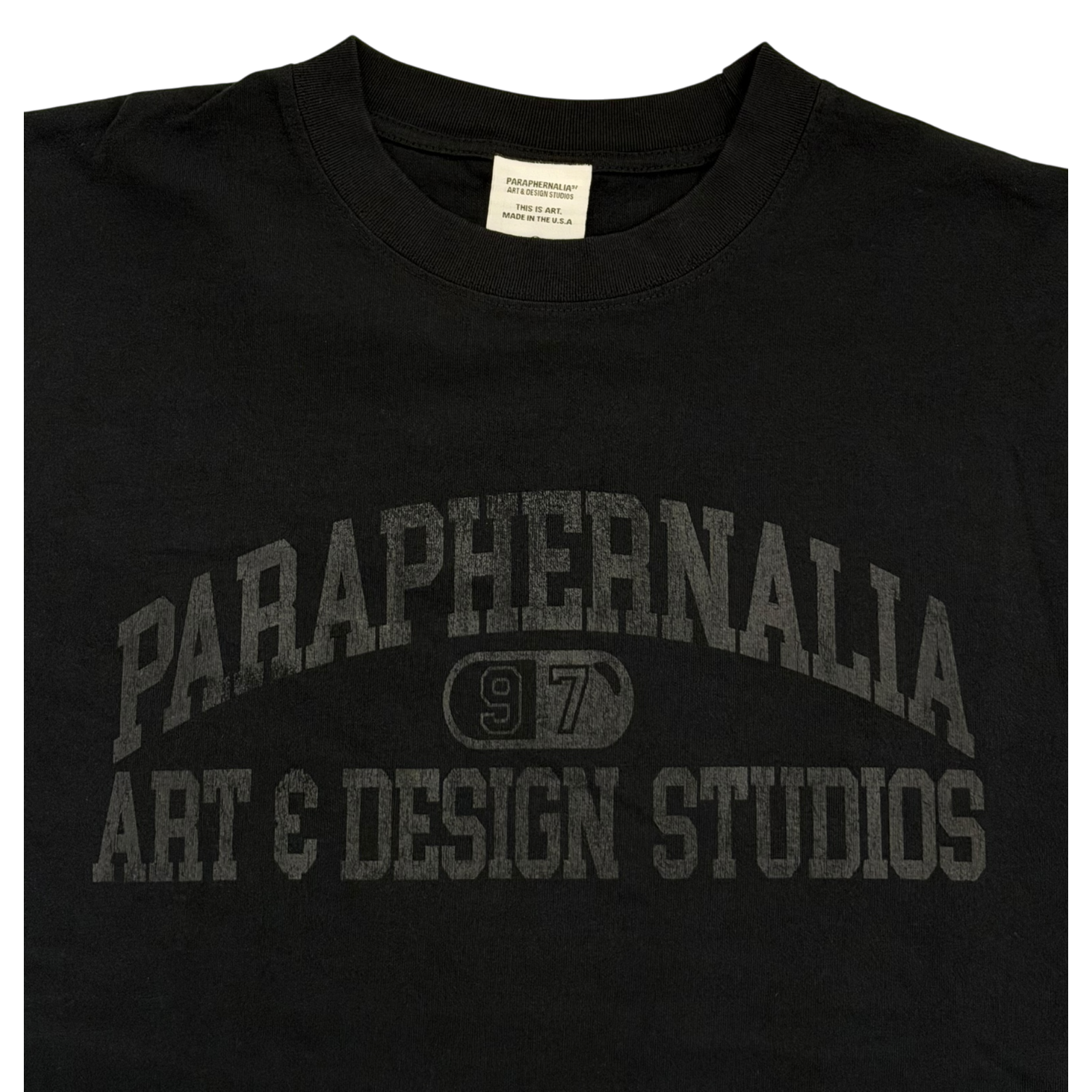 DISTRESSED VARSITY [TEE]