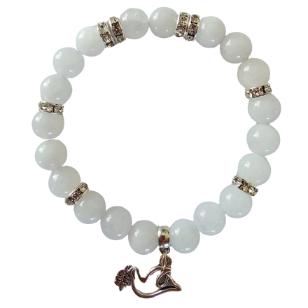 Jade Stone Dove Bracelet