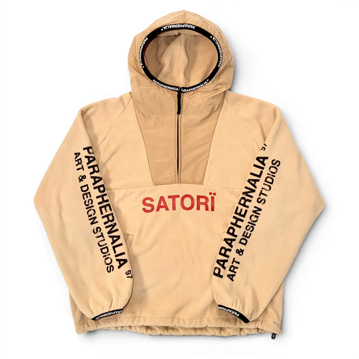 hi-tech fleece anorak