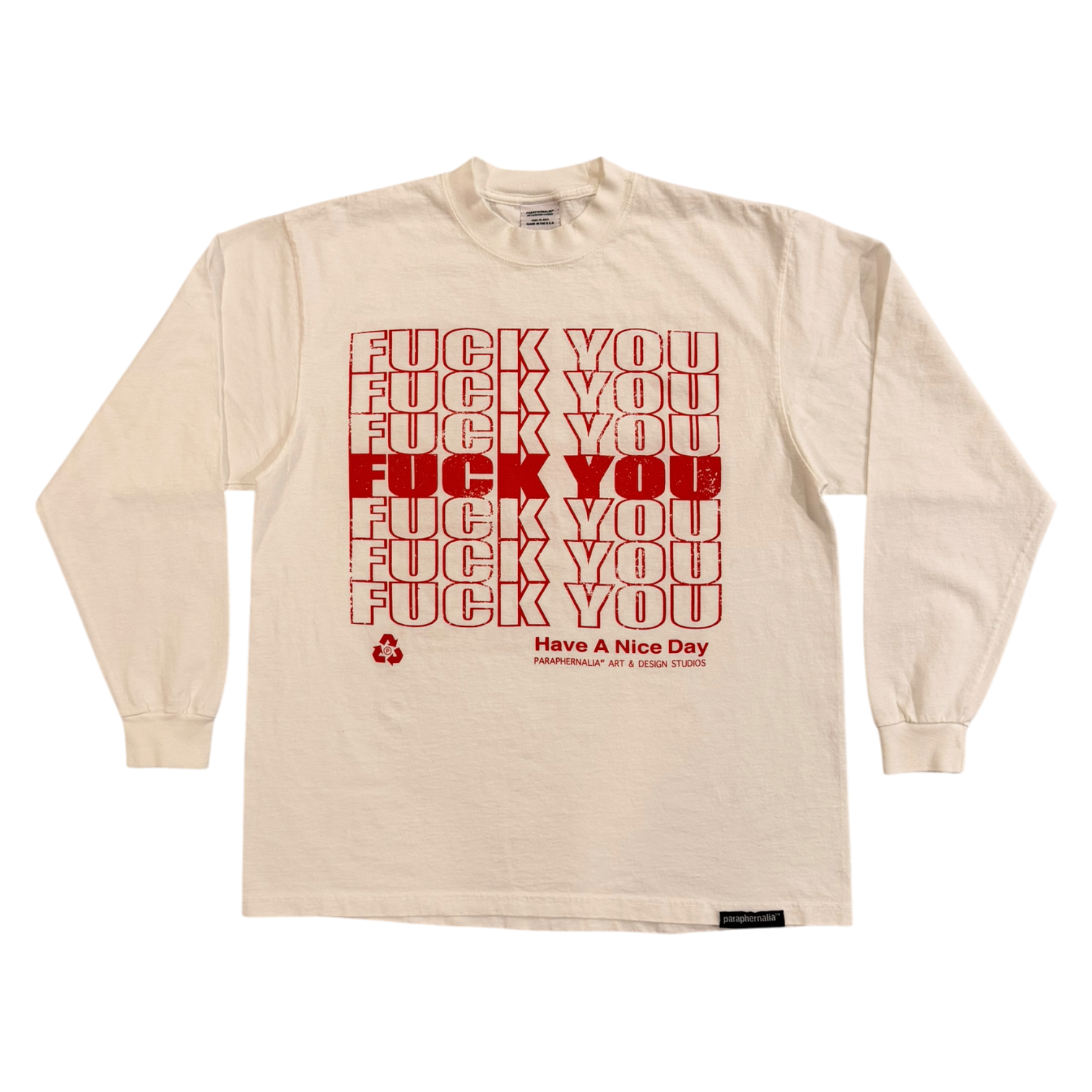 F.U. [LONG SLEEVE]