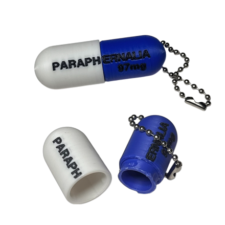 Capsule Keychain (Stash Container)