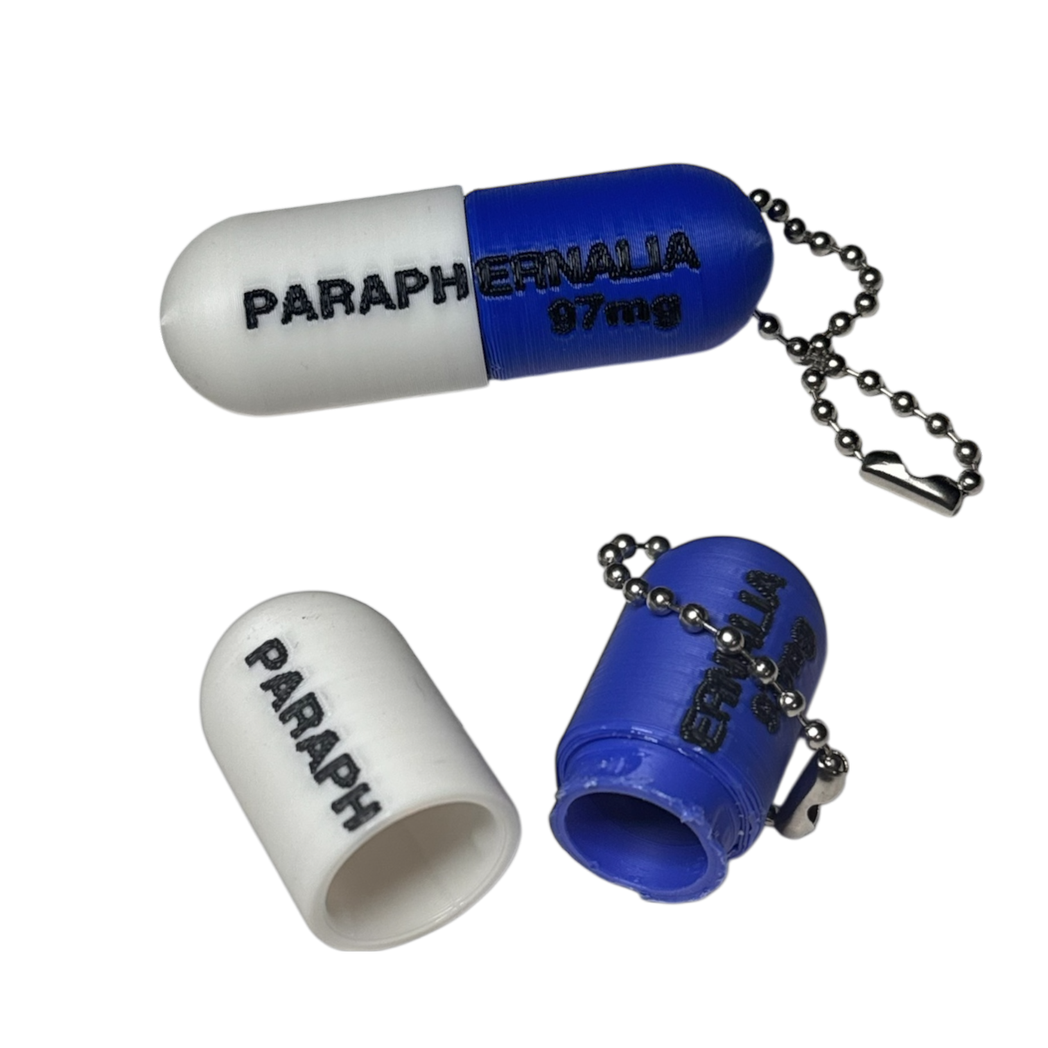 Key Chain Storage Container Capsule Keychain (Stash Container) – PARAPHERNALIA ⁹⁷