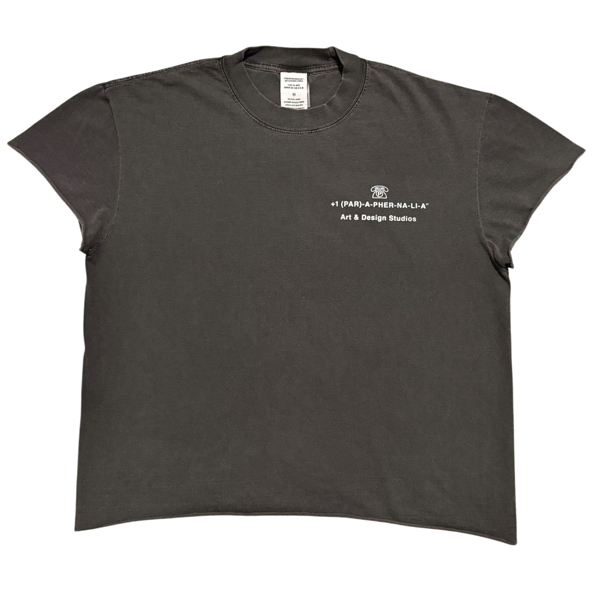 +1 [RAW EDGE TEE]