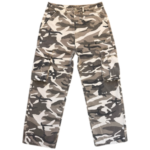STONE WASHED CAMO CARGO [PANTS]
