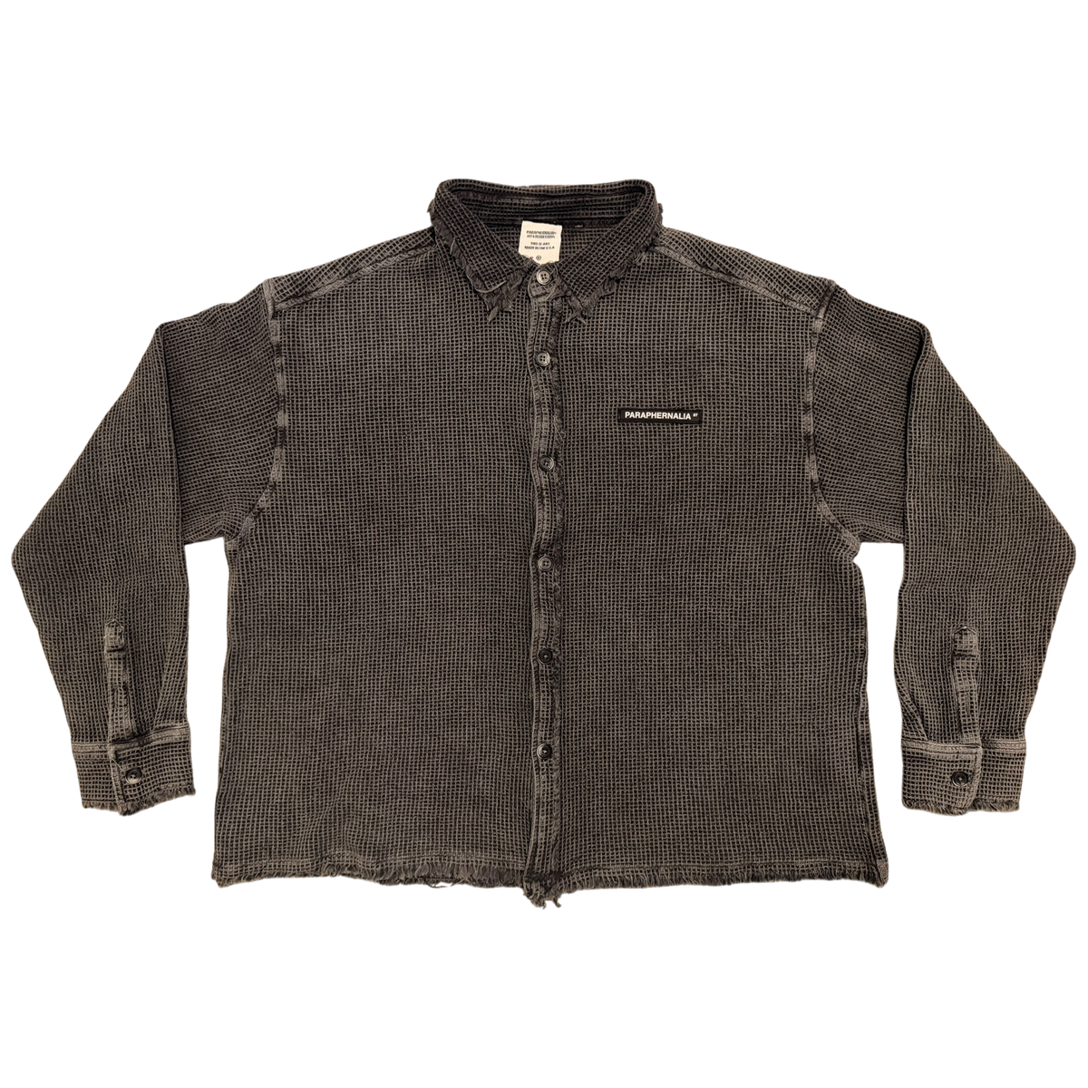 THERMAL FLANNEL - charcoal