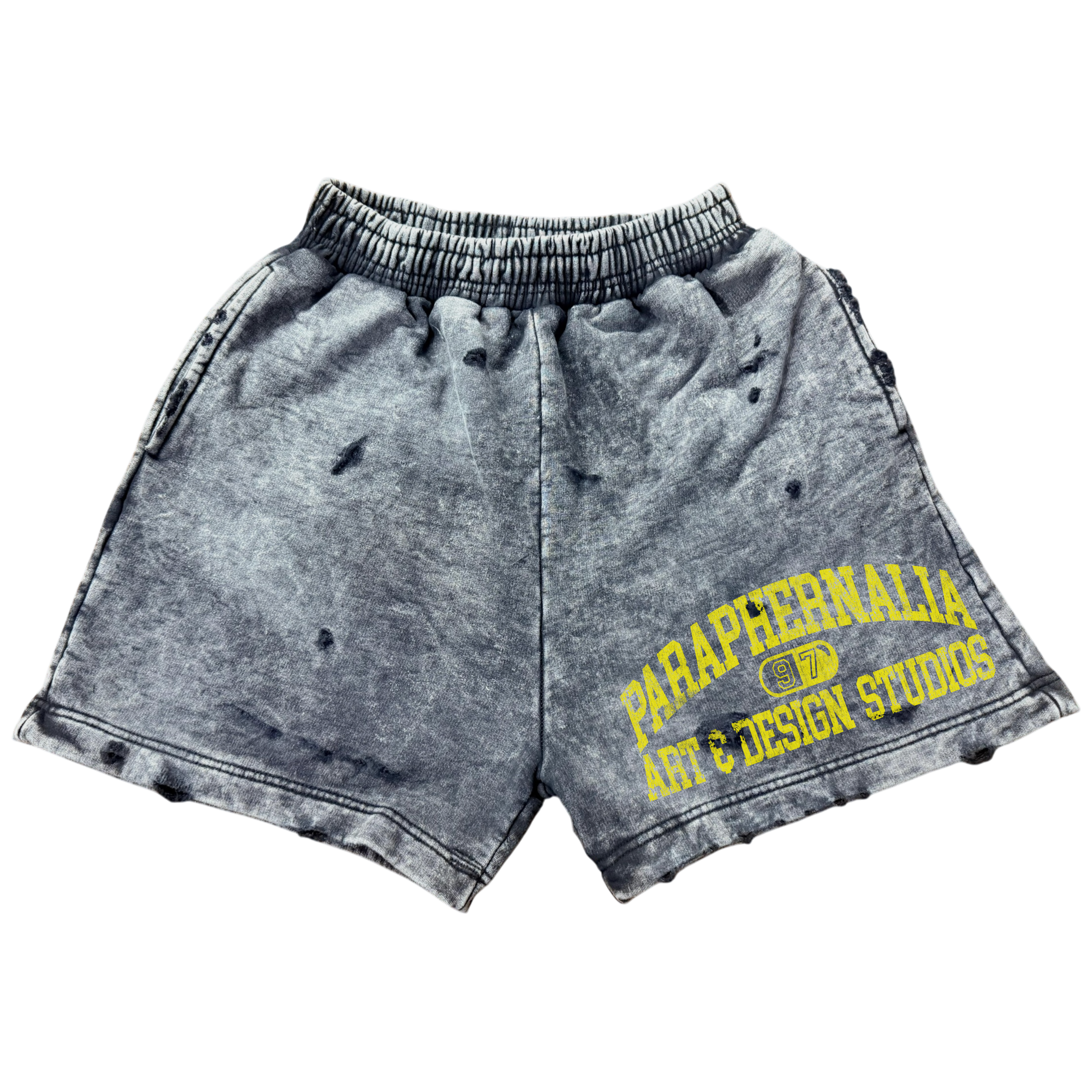 THRASHED VARSITY [SHORTS]
