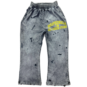 THRASHED VARSITY [SWEATPANTS]