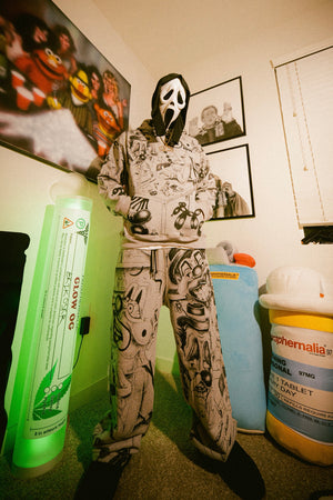 GOOD-FRIENDS BAD HABITS [SWEATPANTS] – Paraphernalia 97 Ghostface 2026 lookbook
