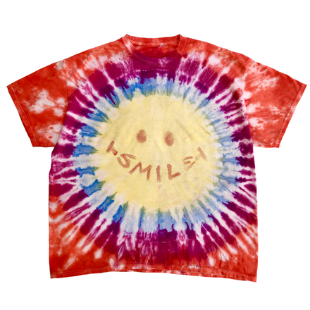 SMILE [tie dye tee] - ÅCD